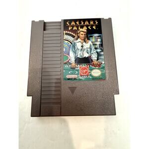 Caesars Palace NES Video Game Virgin Games Casino Nintendo